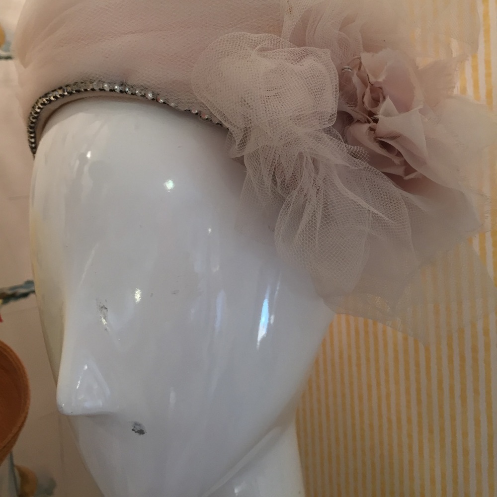 Blush vintage Hat